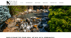 Desktop Screenshot of kilagaspringsspa.com